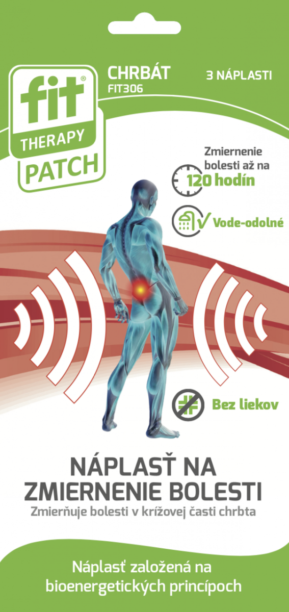 Obrázok FIT THERAPY Patch CHRBÁT náplasť