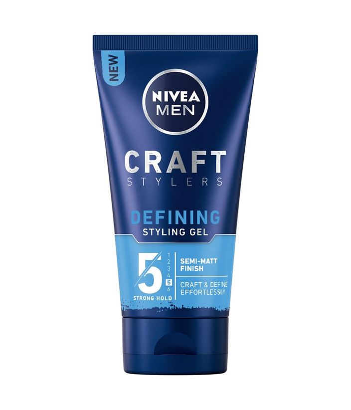 Obrázok Nivea Men Craft Stylers Defining Semi-Matt 150 ml stylingový gél na vlasy pre matný vzhľad pre mužov