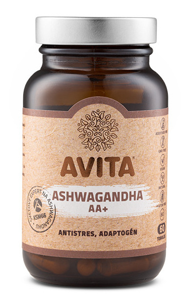 Obrázok AVITA ASHWAGANDHA AA+ cps 1x60 ks