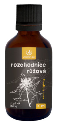 Obrázok Allnature Rozchodnica - Rhodiola rosea bylinné kvapky 50ml