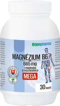 Obrázok EDENPharma MAGNÉZIUM B6 MEGA