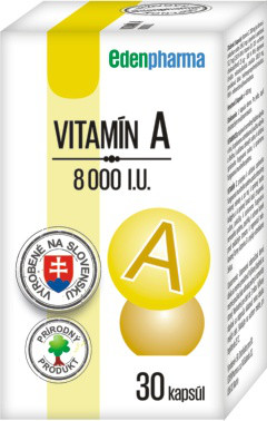 Obrázok EDENPharma VITAMÍN A 8000 I.U.