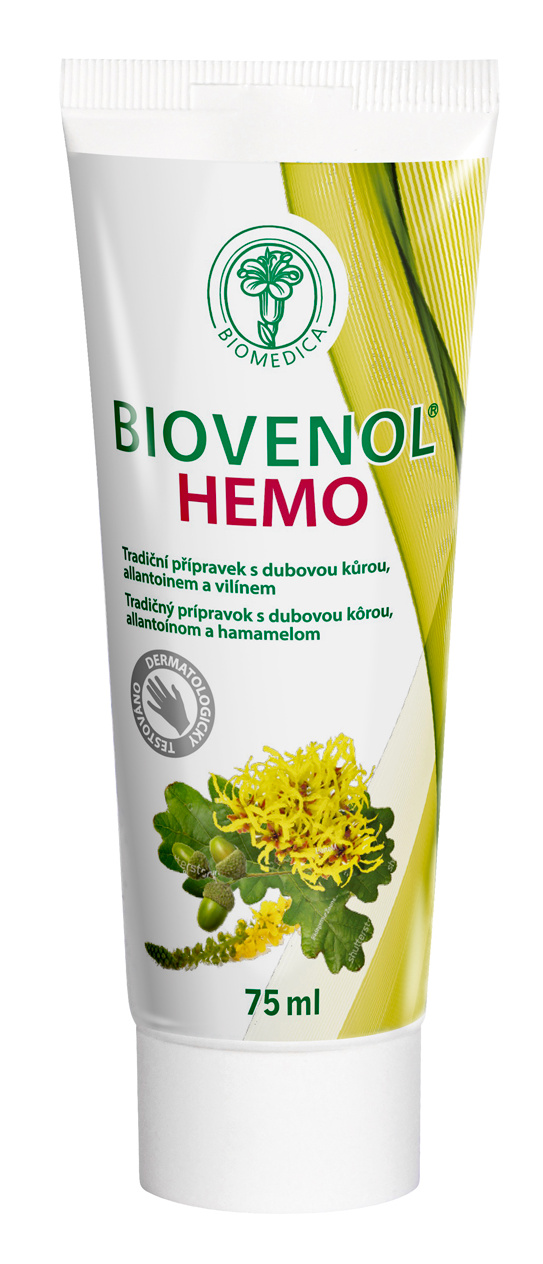 Obrázok BIOMEDICA BIOVENOL HEMO gél 1x75 ml