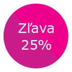 Zľava 25%