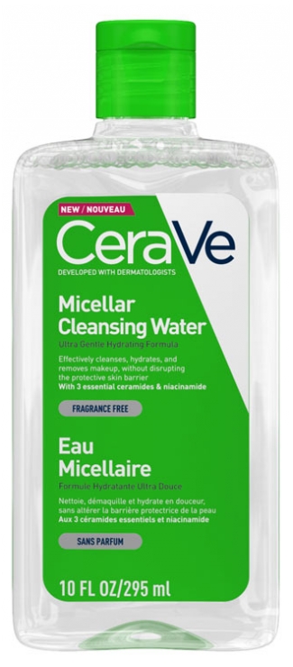 Obrázok CeraVe Cleansers čistiaca micelárna voda s hydratačným účinkom 295 ml