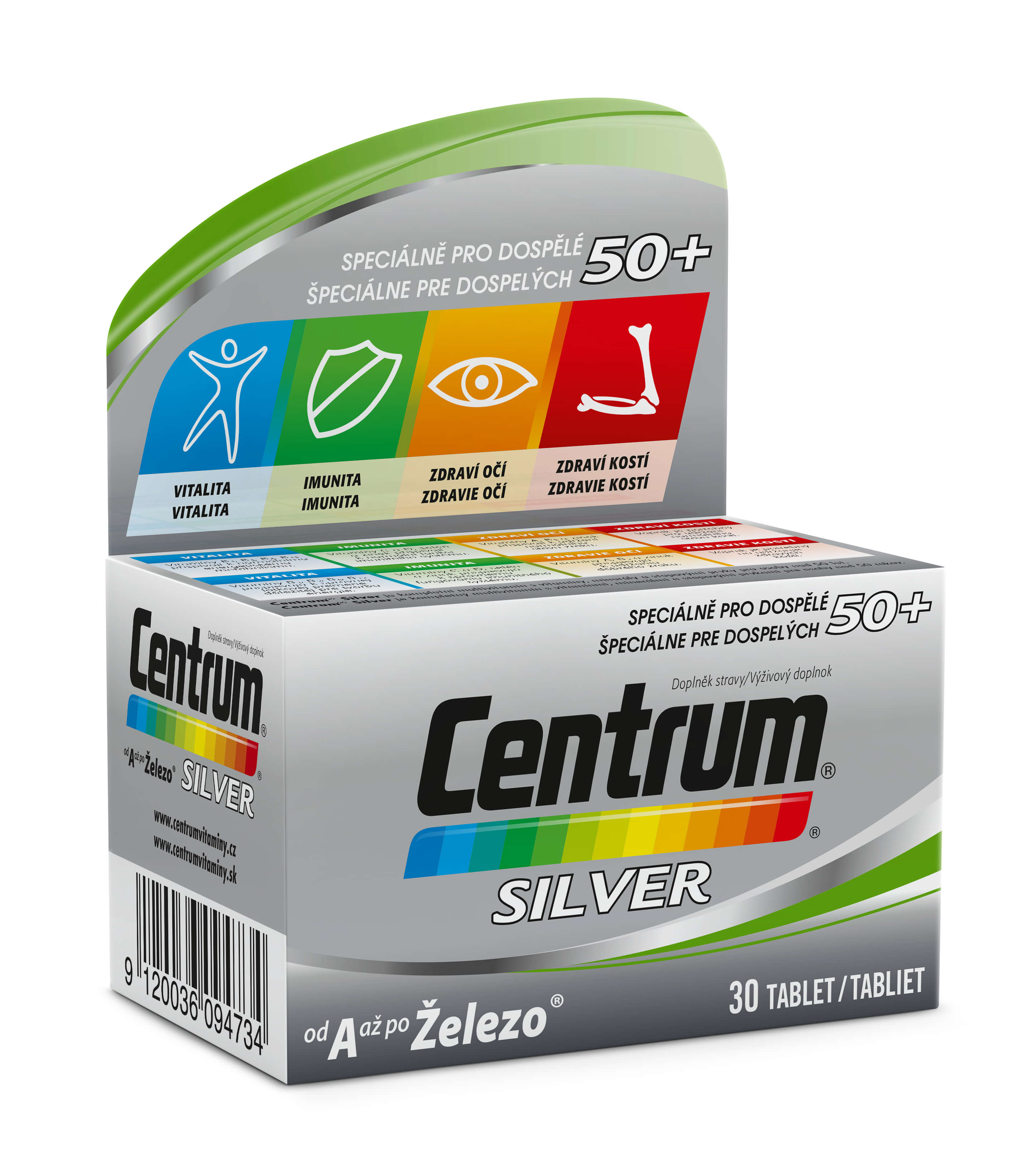 Obrázok Centrum Silver 50+ s Multi-Efektom 30 tbl