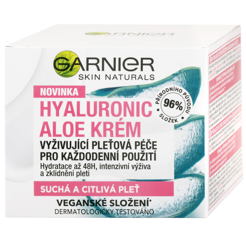 Obrázok Garnier Hyaluronic Aloe výživný krém 50 ml