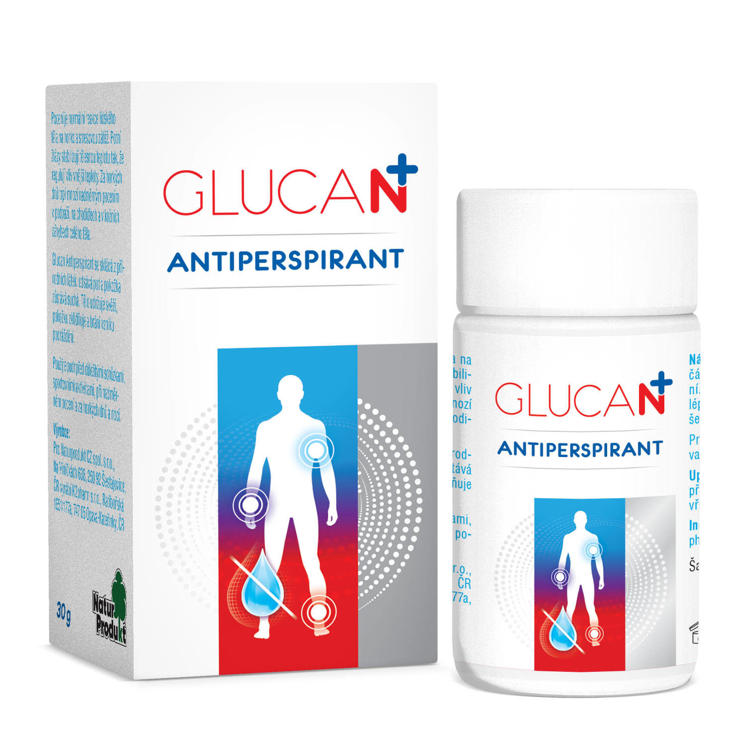 Obrázok Glucan antiperspirant 30 g