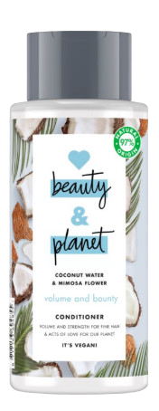 Obrázok Love Beauty & Planet Volume and Bounty posilňujúci kondicionér pre jemné vlasy 400 ml