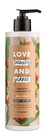 Obrázok Love Beauty & Planet Shea Velvet výživné telové mlieko  400 ml