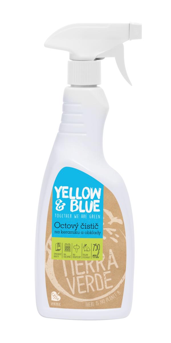 Obrázok YELLOW & BLUE Octový čistič 750 ml (8594165002242)