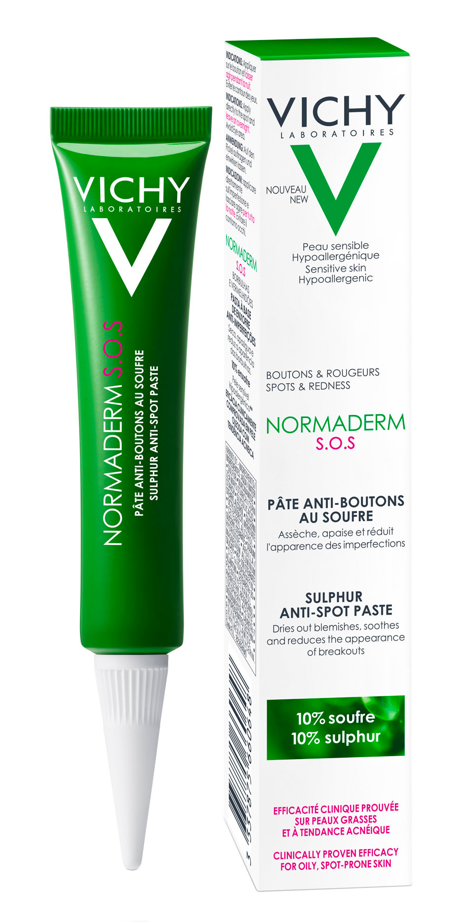 Obrázok Vichy Normaderm S.O.S lokálna starostlivosť proti akné so sírou 20 ml