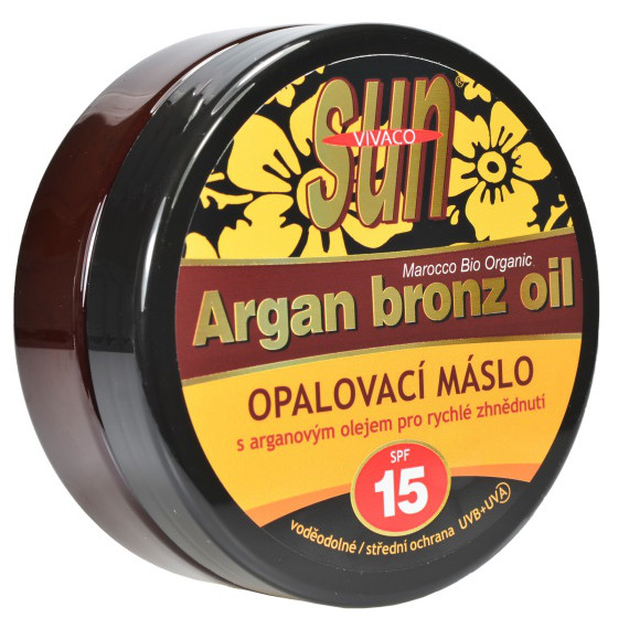 Obrázok Vivaco Sun Argan Bronz Oil SPF15 200 ml pre ženy