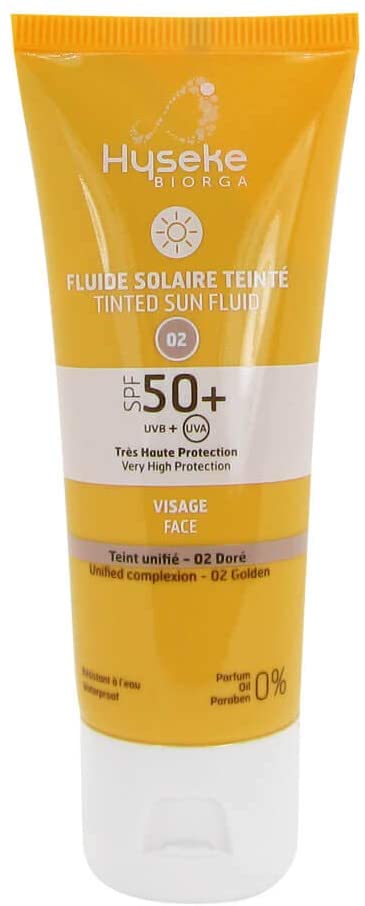 Obrázok Hyseke BIORGA Tónované opaľovacie mlieko SPF50+