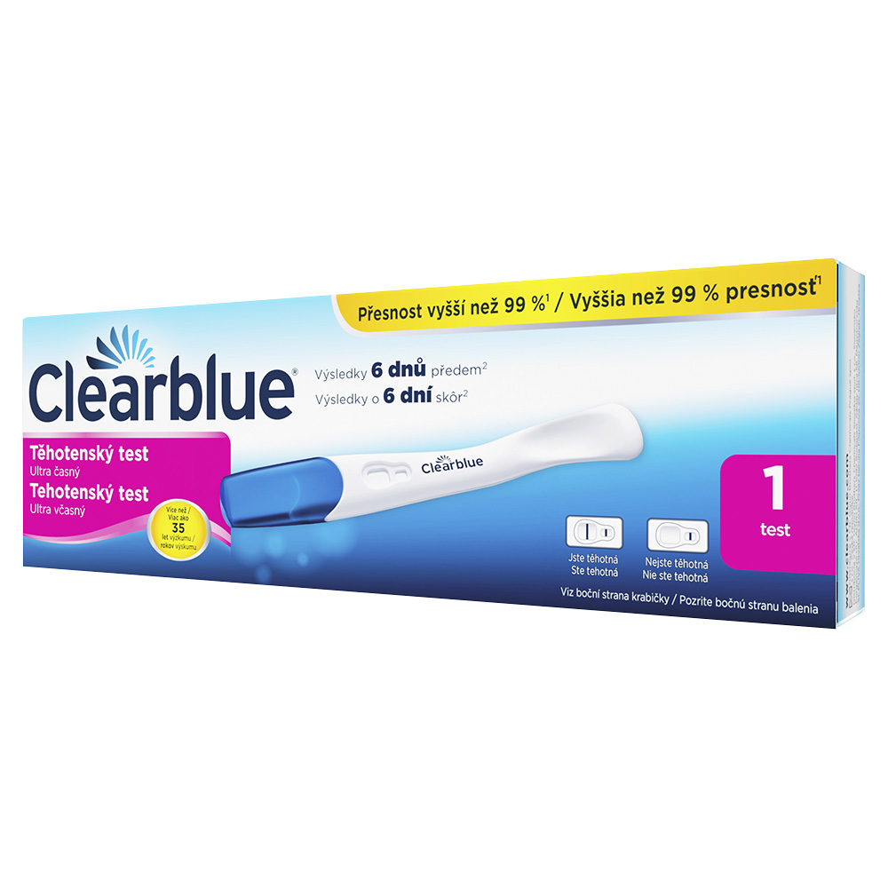 Obrázok Tehotenský test Clearblue Ultra včasný