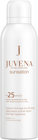 Obrázok JUVENA Sunsastion Superior Anti-Age Dry Oil Spray SPF25 Kozmetika na opaľovanie 200ml