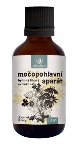 Obrázok Allnature Močovopohlavný aparát bylinný liehový extrakt 50ml