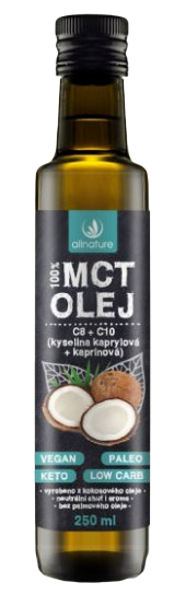 Obrázok Allnature MCT olej 250ml