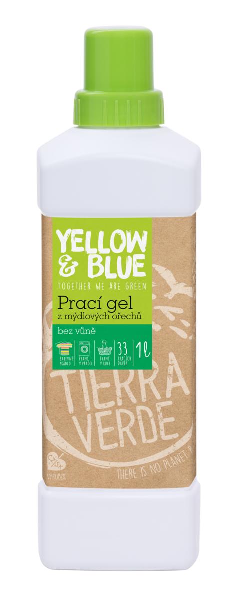 Obrázok Tierra Verde Prací gél z mydlových orechov (1000 ml)