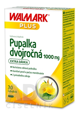 Obrázok WALMARK Pupalka dvojročná 1000 mg (inov. 2019)