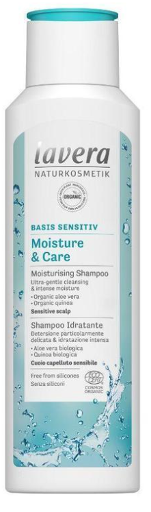 Obrázok LAVERA Basis Moisture & Care Shampoo 250 ml (4021457633944)