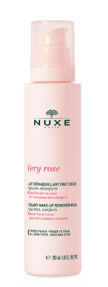 Obrázok Nuxe Very Rose jemné odličovacie mlieko pre všetky typy pleti 200 ml