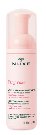 Obrázok Nuxe Very Rose jemná čistiaca pena pre všetky typy pleti 150 ml