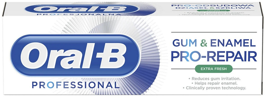 Obrázok ORAL-B Gum & Enamel Professional Extra Fresh 75 ml (8001090786494)