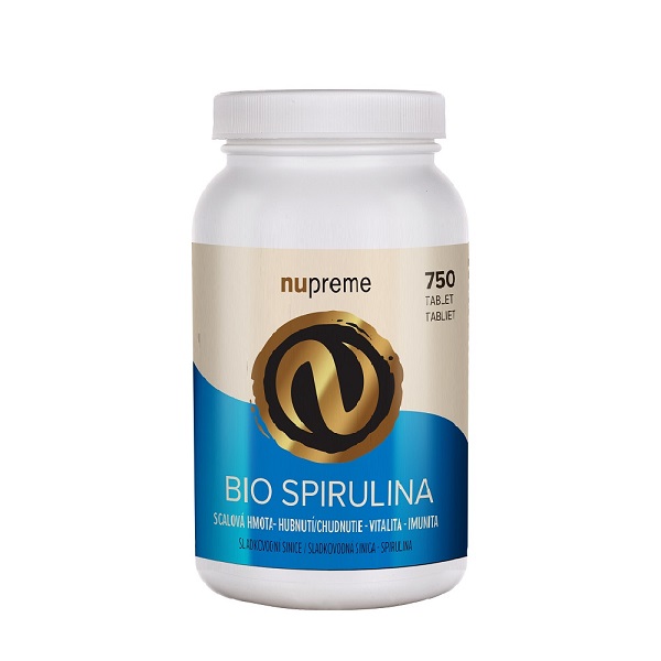 Obrázok Nupreme BIO Spirulina 750tbl (8594176063317)