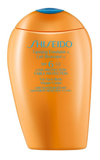 Obrázok SHISEIDO Tanning Emulsion N SPF6 Kozmetika na opaľovanie 150ml