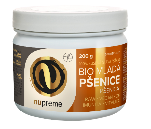 Obrázok Nupreme Mladá pšenice premium 200 g BIO (8594176063560)