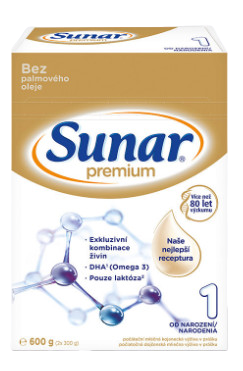 Obrázok SUNAR Premium 1, 600 g