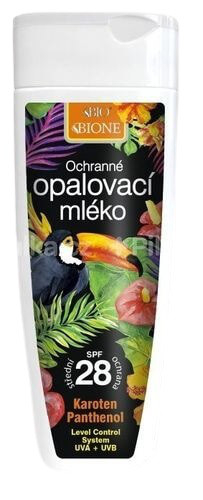 Obrázok Bione Cosmetics Bio Sun opaľovacie mlieko na tvár a telo so strednou UV ochranou 200 ml