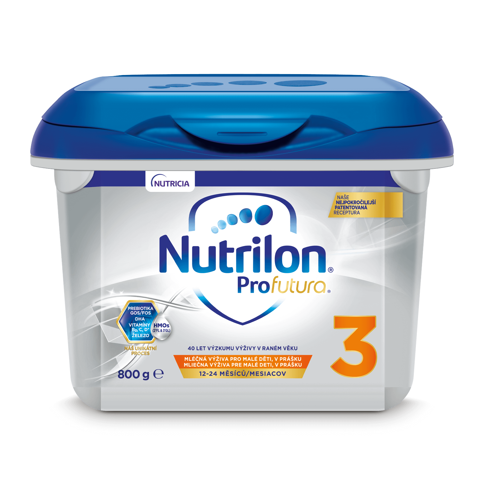 Obrázok NUTRILON 3 Profutura (800 g) - batoľacie mlieko od uk. 12. mesiaca