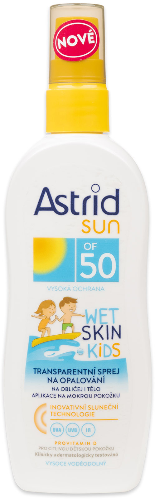 Obrázok Astrid Sun Kids detský sprej na opaľovanie SPF 50  150 ml