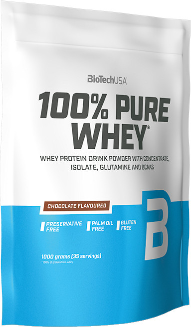 Obrázok BiotechUSA PURE WHEY (sáčok) 1000 g banán