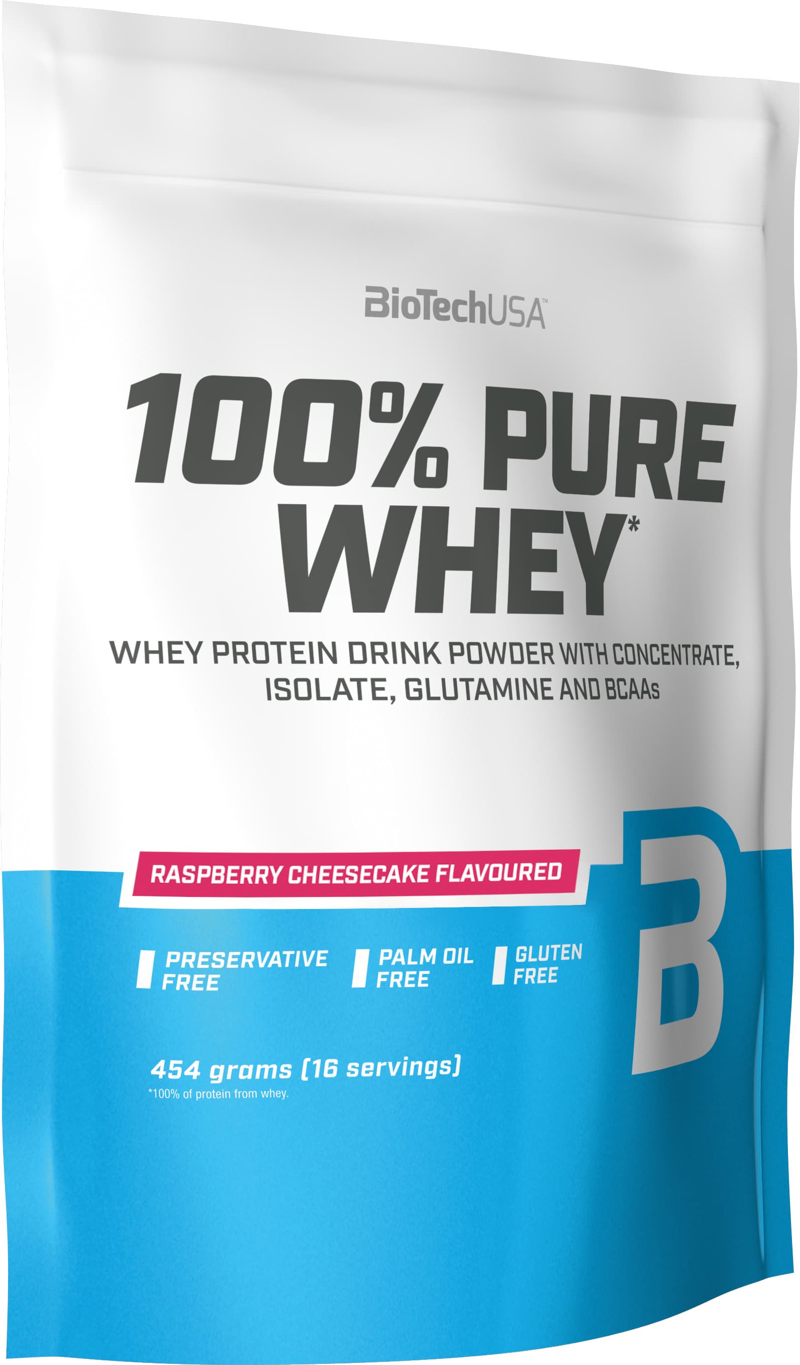 Obrázok BiotechUSA PURE WHEY (sáčok) 454 g banán