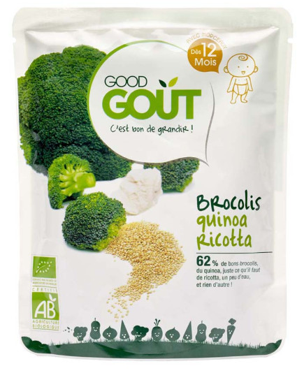 Obrázok GOOD GOUT BIO Quinoa s brokolicou a ricottou 220 g