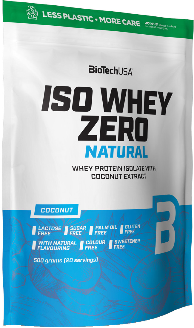 Obrázok BiotechUSA Iso Whey Zero Natural 500 g