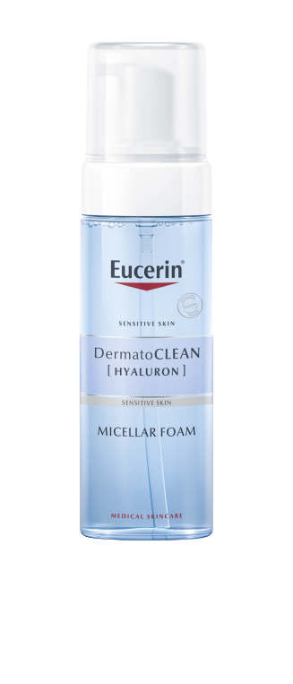 Obrázok Eucerin DermatoClean micelárna čistiaca pena pre všetky typy pleti vrátane citlivej 150 ml