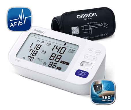 Obrázok Omron M6 comfort AFIB digitální tlakoměr s Intelli manžetou a detekcí AFIB (2187)