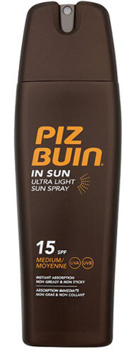 Obrázok PIZ BUIN In Sun Spray SPF15 Kozmetika na opaľovanie 200ml