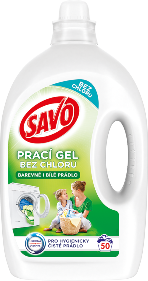 Obrázok SAVO barevné i bílé prádlo 2,5 l (50 praní) (8710447397268)