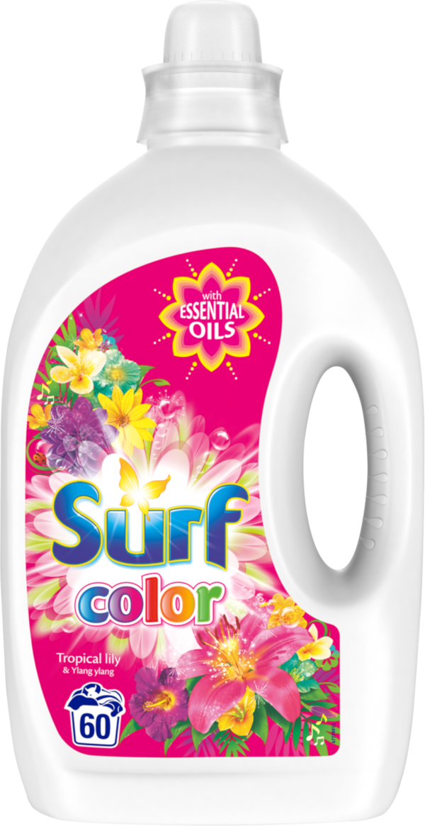 Obrázok SURF Color Tropical 4,2 L (60 dávok) – prací gél