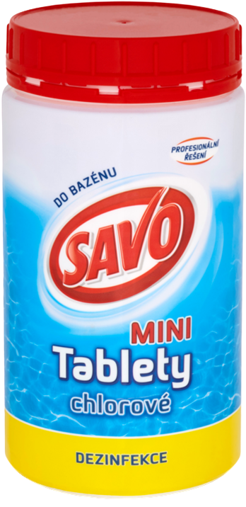 Obrázok SAVO Chlórové tablety mini 0,9 kg (67199919)