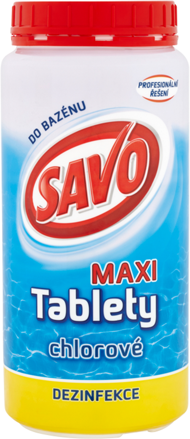 Obrázok SAVO Chlorové tablety maxi 1.4kg (67231760)