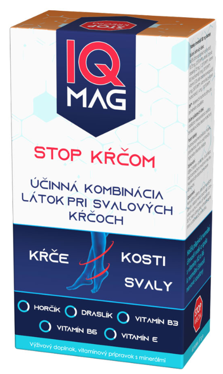 Obrázok IQ MAG Stop kŕčom 60 tabliet