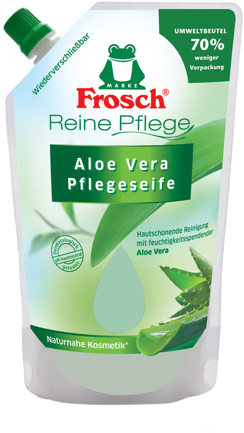 Obrázok Frosch - BIO krémové tekuté mydlo - Aloe Vera - 500ml