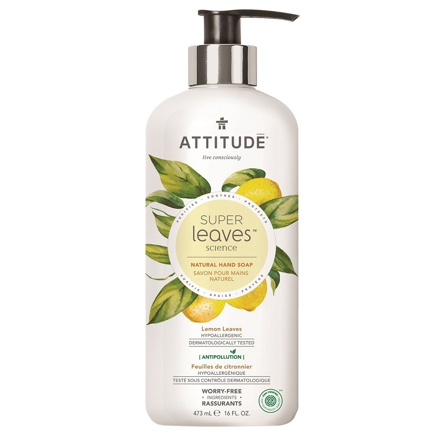 Obrázok ATTITUDE Prírodné mydlo Super leaves detoxikačné - citrusové listy 473 ml