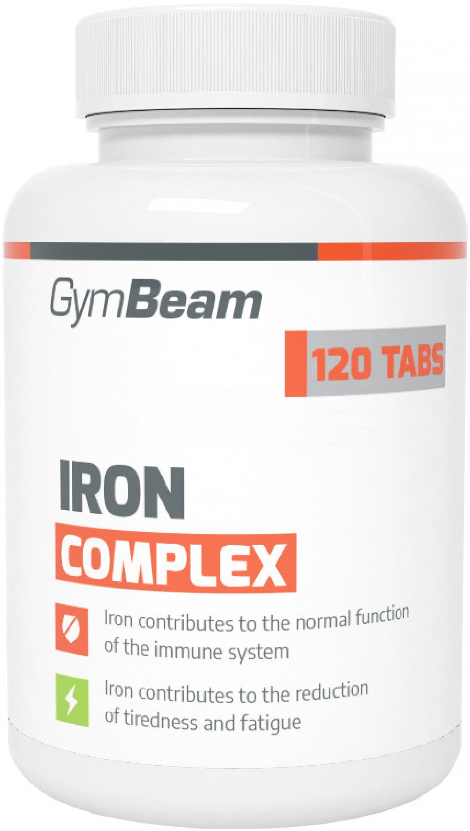 Obrázok GymBeam Iron complex 120 tab.